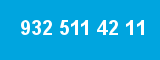 932 511 42 11 932 511 42 11